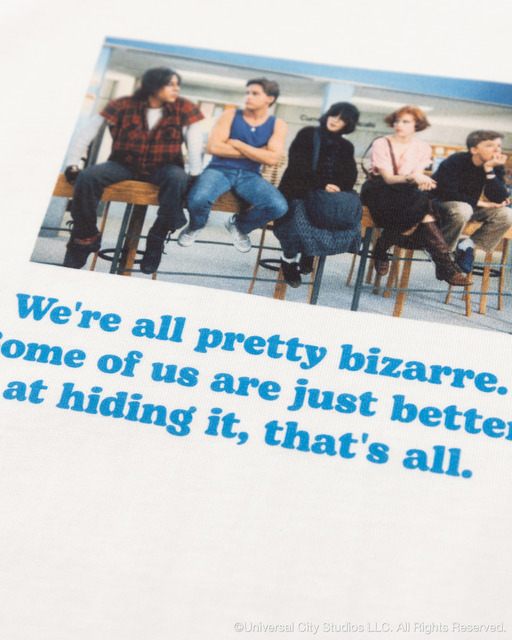 『ブレックファスト・クラブ』｜ FCW “We’re All Pretty Bizarre” T¥9,900（税込）