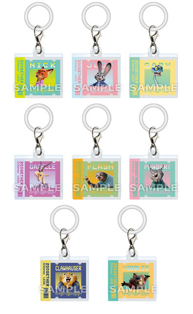 めじるしアクリルチャーム　660円© Disney