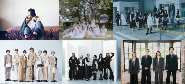 10月19日放送「CDTV」出演アーティスト（提供写真）