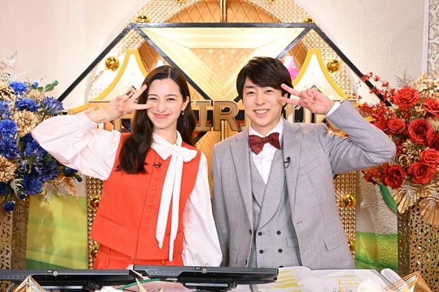 中条あやみ 、櫻井翔 （C）TBS
