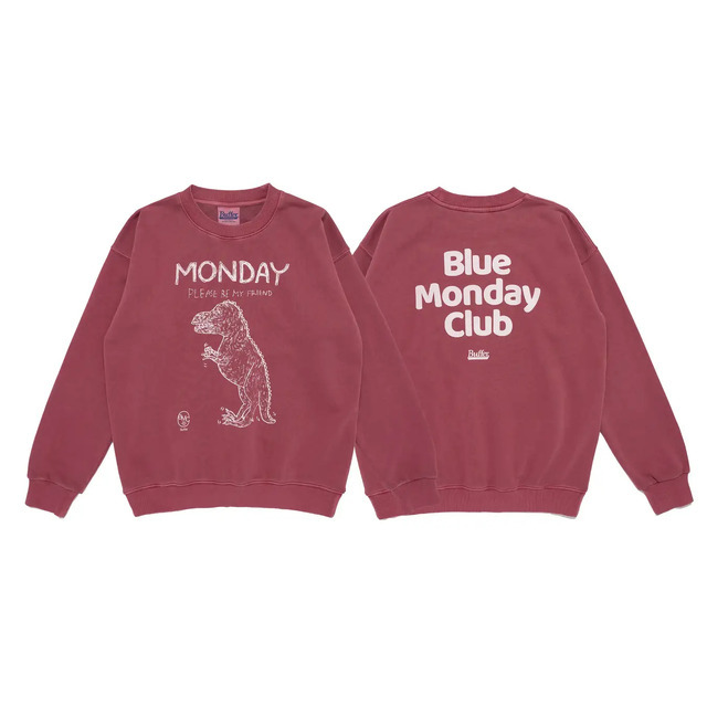 「Crew Neck Sweat Shirt Monday Blue Club」15,400円© Universal City Studios LLC. All Rights Reserved.