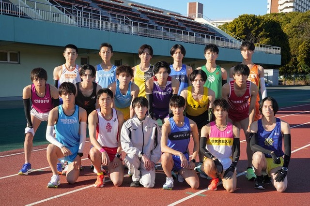 「俺たちの箱根駅伝」学生キャスト（C）日本テレビ