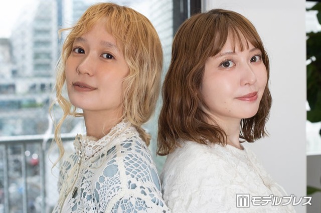モデルプレスのインタビューに応じた柴田紗希、木村ミサ（C）モデルプレス