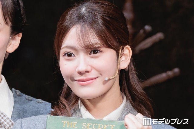 「秘密の花園」初日前会見に出席した奥田いろは（C）モデルプレス