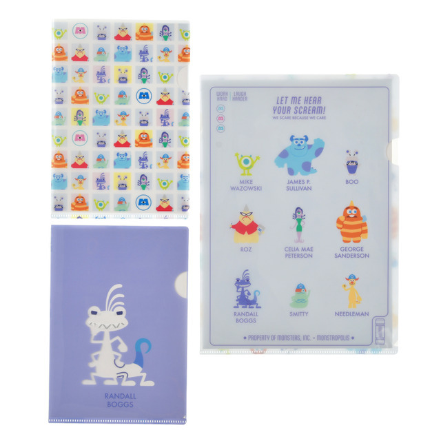 クリアファイルセット　650円／© Disney/Pixar