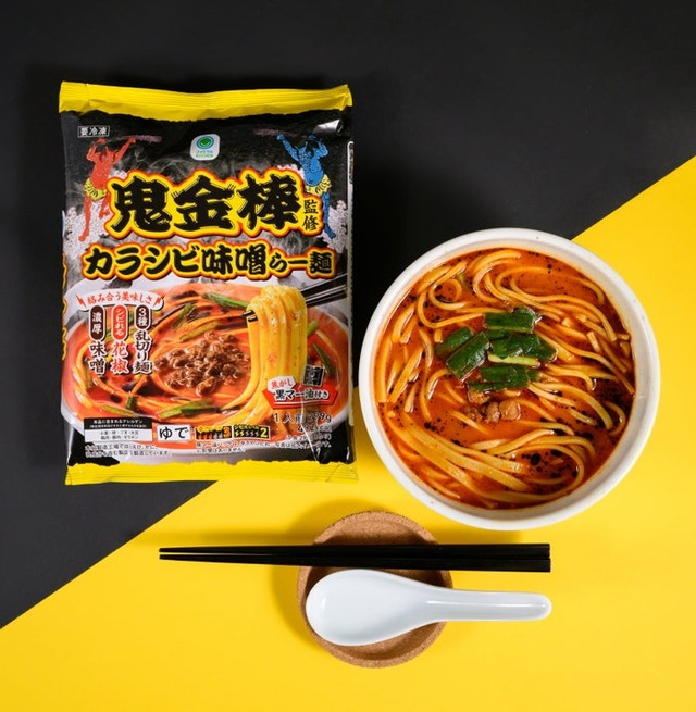 鬼金棒監修カラシビ味噌らー麺（税込354円）／提供画像
