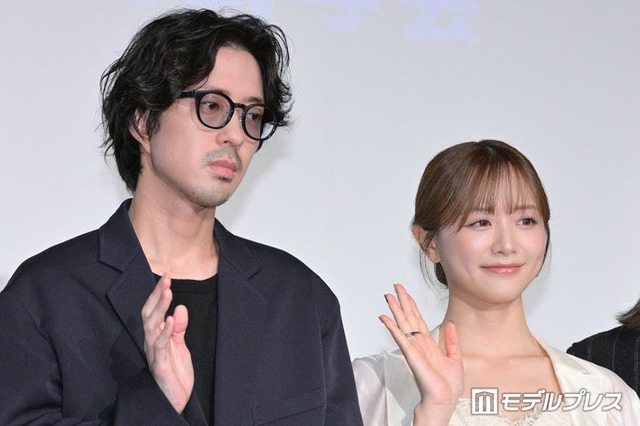 「てんてん　ずっと独身でいるつもり？」完成披露特別試写会に登場した若葉竜也、森香澄（C）モデルプレス