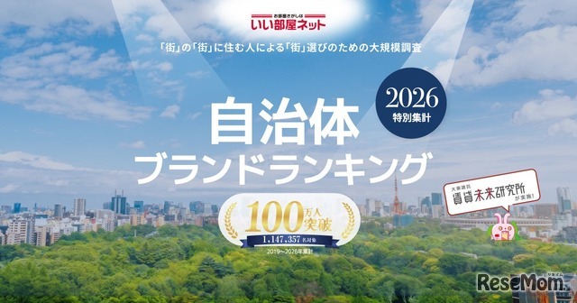 自治体ブランドランキング2026＜全国版＞