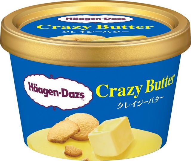 ハーゲンダッツ『クレイジーバター』410 円（希望小売価格）（提供画像）