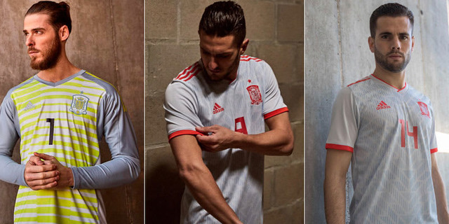 スペイン代表、W杯アウェイユニフォームを発表！デザインは「80年代adidas」