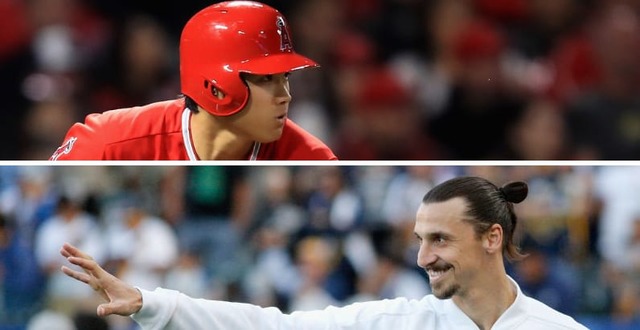 大谷とイブラヒモヴィッチ、いっしょにLAのスポーツ界を席巻してた！