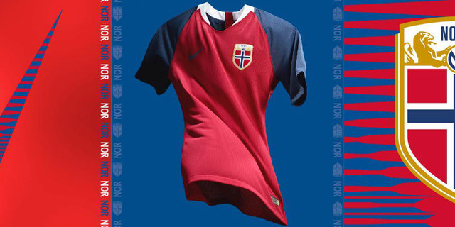 ノルウェー代表、2018新ユニフォームを発表！デザインは“輝きの90年代”に回帰