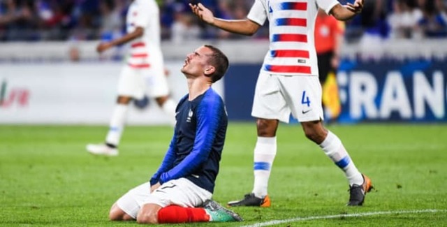フランス代表、どうした…W杯直前にUSAに大苦戦！ジルーは流血