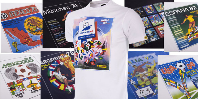 あのPANINIのW杯ステッカーアルバムTシャツが登場！“COPA”とのコラボだ