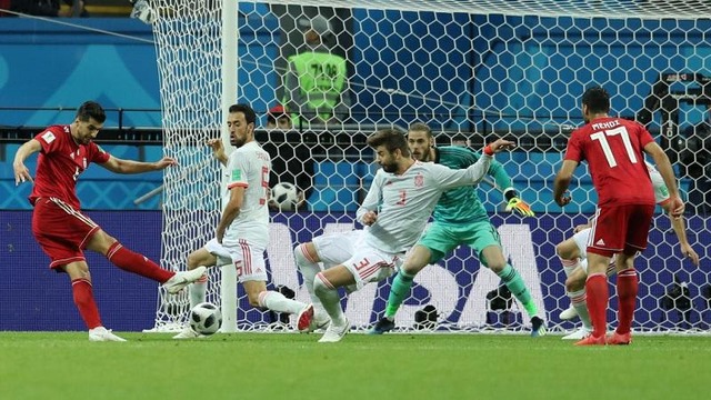 「決勝点男」に匹敵する輝きを見せたのは？イラン対スペインの採点表とマンオブザマッチ
