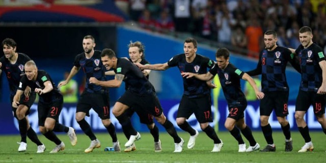 クロアチア、W杯準決勝進出！ロシアとの死闘をPK戦で制す