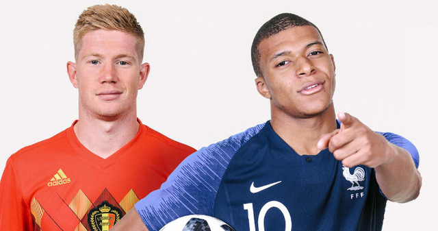 W杯フランスvsベルギー企画！エンバペとデ・ブライネ、「名前の本人発音」を聞いてみよう