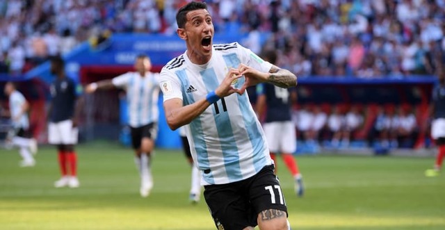 W杯で衝撃弾のディ・マリア、中国を蹴る！セリエA移籍か