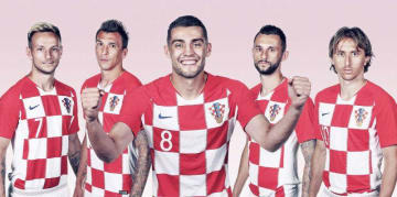 W杯決勝に臨むクロアチア代表、ここまでのTOP5プレーヤー