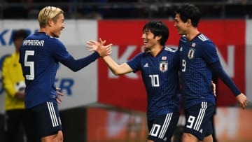 山中の衝撃弾も！日本代表、キルギス戦での「圧巻4ゴール」を動画で見よ