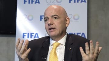 G20で講演のFIFA会長「サッカー業界は一つの大国レベル」と豪語