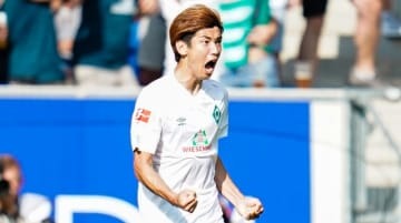 大迫、今季ブンデス初ゴール！「桁違いのシュートセンス」がこれ