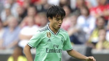 沸騰する久保建英「待望論」、ジダン監督が試合後に言及