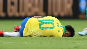 ネイマールまた離脱…ハムストリング故障で4週間OUT