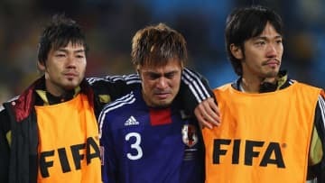 駒野友一、サッカー界屈指の“寡黙な男”が見せた「歓喜」がこれ