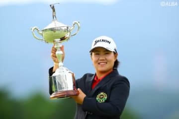 昨年の女子オープンで公式戦連勝を飾った畑岡奈紗（撮影：村上航)