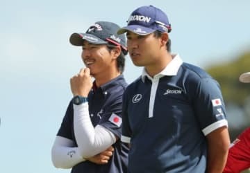 2016年のワールドカップでは、石川遼と松山英樹が日の丸を背負った（撮影：GettyImages)