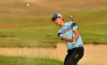 単独3位にいた星野陸也は途中棄権となった（写真は3日目）（撮影：GettyImages)