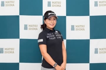新たな所属スポンサー契約を結んだ青木瀬令奈（写真提供：JOINTONE）