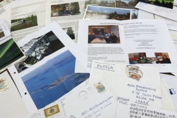世界各地から届いた受信報告書