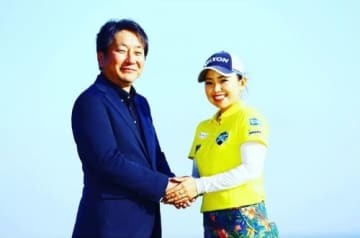 GOLFZON Japan株式会社とスポンサー契約した青山加織（写真は本人のインスタグラムより）