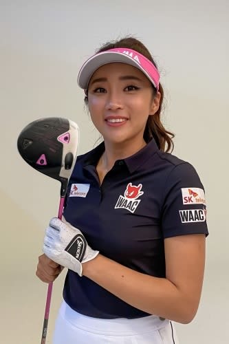 新兵器を手に笑顔のイ・ボミ