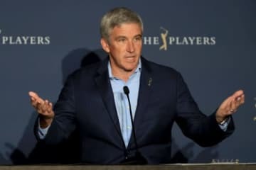 PGAツアーが間もなく新たな日程発表との情報が（写真はPGAツアーのジェイ・モナハン・コミッショナー）（撮影：GettyImages)
