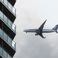 羽田、都心通過ルートで初飛行 画像