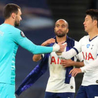 ソン・フンミン、味方主将ロリスと試合中に喧嘩!「衝撃シーン」がこれ 画像