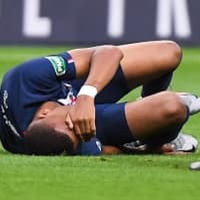 エムバペ激白…足首負傷に絶望して「一晩中泣いた」 画像