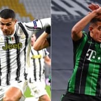 ロナウド、CLで相手選手にあれをパクられる 画像