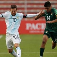 サッカーの試合に乱入した犬、車に轢かれる…“抱っこした選手”が引き取る 画像