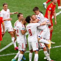 デンマーク、EURO2020準々決勝進出!史上初の「同チームGK対決」を制す 画像