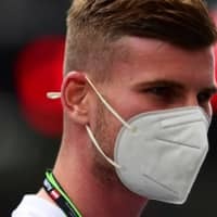 ドイツ代表FWヴェルナー、F1の女性レポーターから「まさかの紹介」をされる 画像