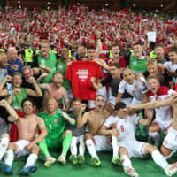 EURO2020で大躍進!デンマーク、街中で衝撃の光景がひろがる 画像