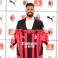 ミラン移籍決定のジルー 「自分はイタリアの血筋」とツイート 画像