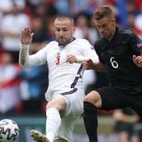 ルーク・ショウ、骨折しながらEURO2020に出場していた 画像