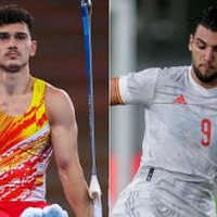 日本と戦うスペイン代表FW、なんと従弟の体操選手も東京五輪に出場してた! 画像