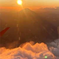 日航が「初日の出フライト」 画像