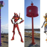エヴァの多機能電柱、夢洲に登場 画像
